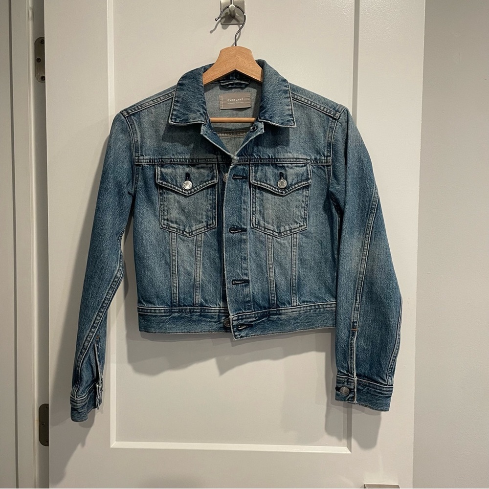 Everlane Light Blue Denim Jacket